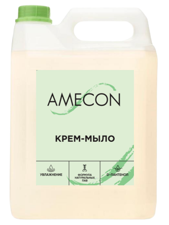 Жидкое крем-мыло с увлажняющим эффектом "АМЕКОН", Канистра 5 л.