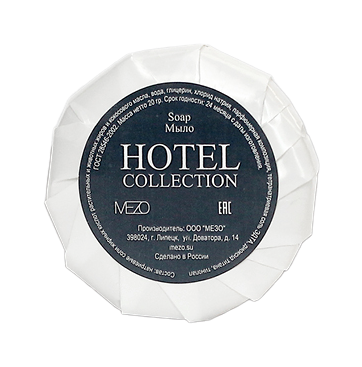 Мыло 20 гр, в гофре-плисе (Hotel Collection Light)